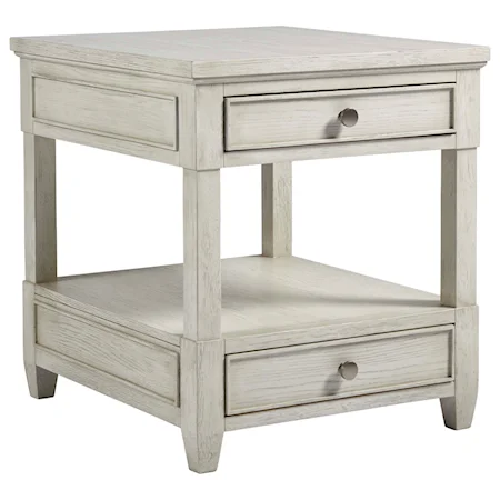 2-Drawer End Table